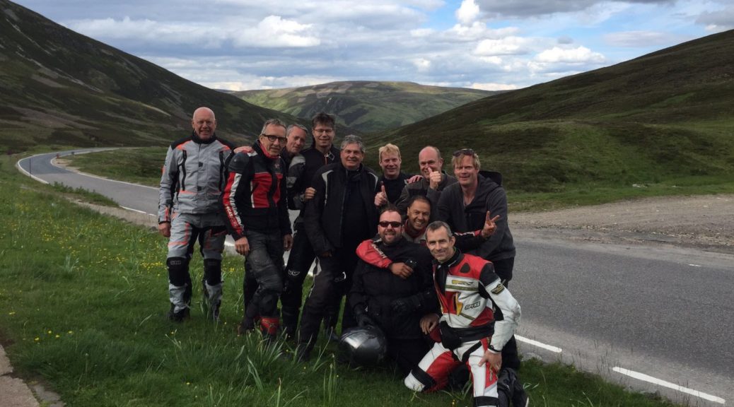 De snellere groep in Schotland 2016
