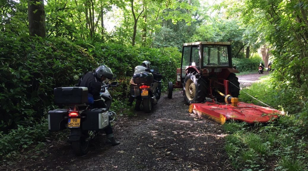 Offroad stukje in UK